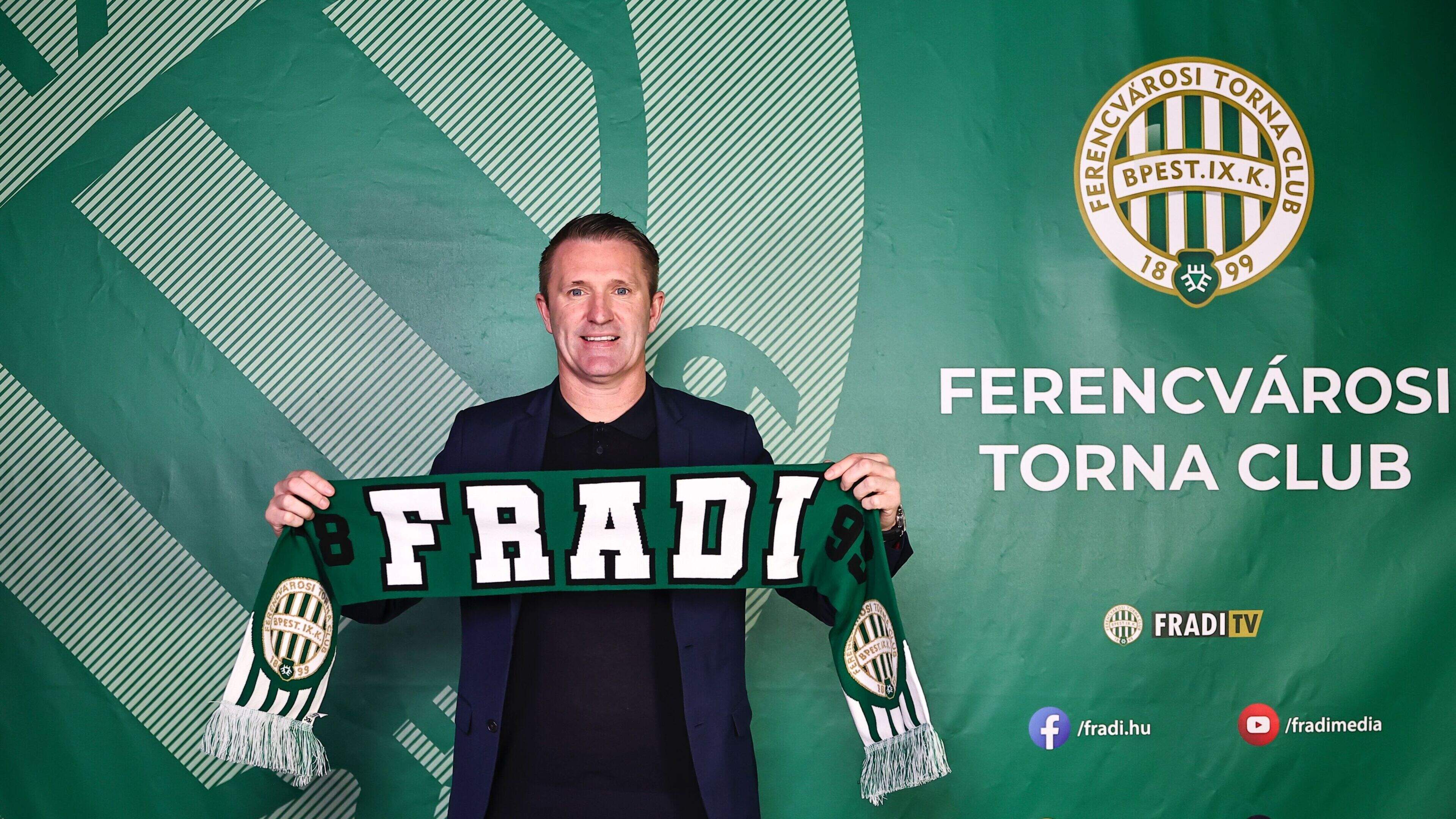Robbie Keane confirmed as new boss of Hungarian giants Ferencváros